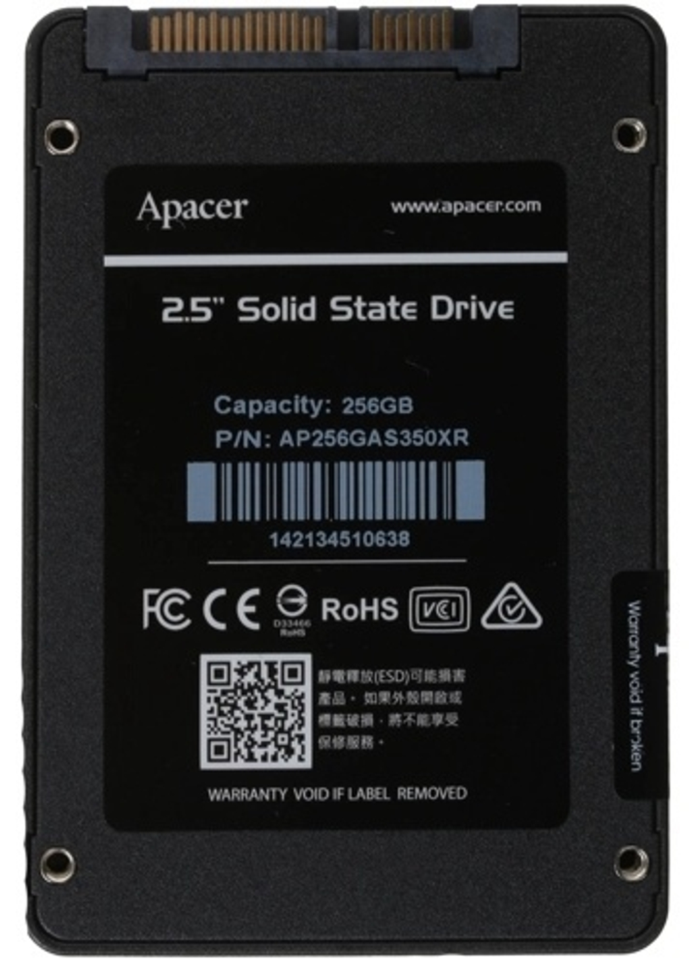 SSD Apacer AP256GAS350XR-1 256 ГБ