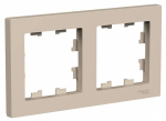 ATLASDESIGN 2-постовая РАМКА, универсальная, ПЕСОЧНЫЙ