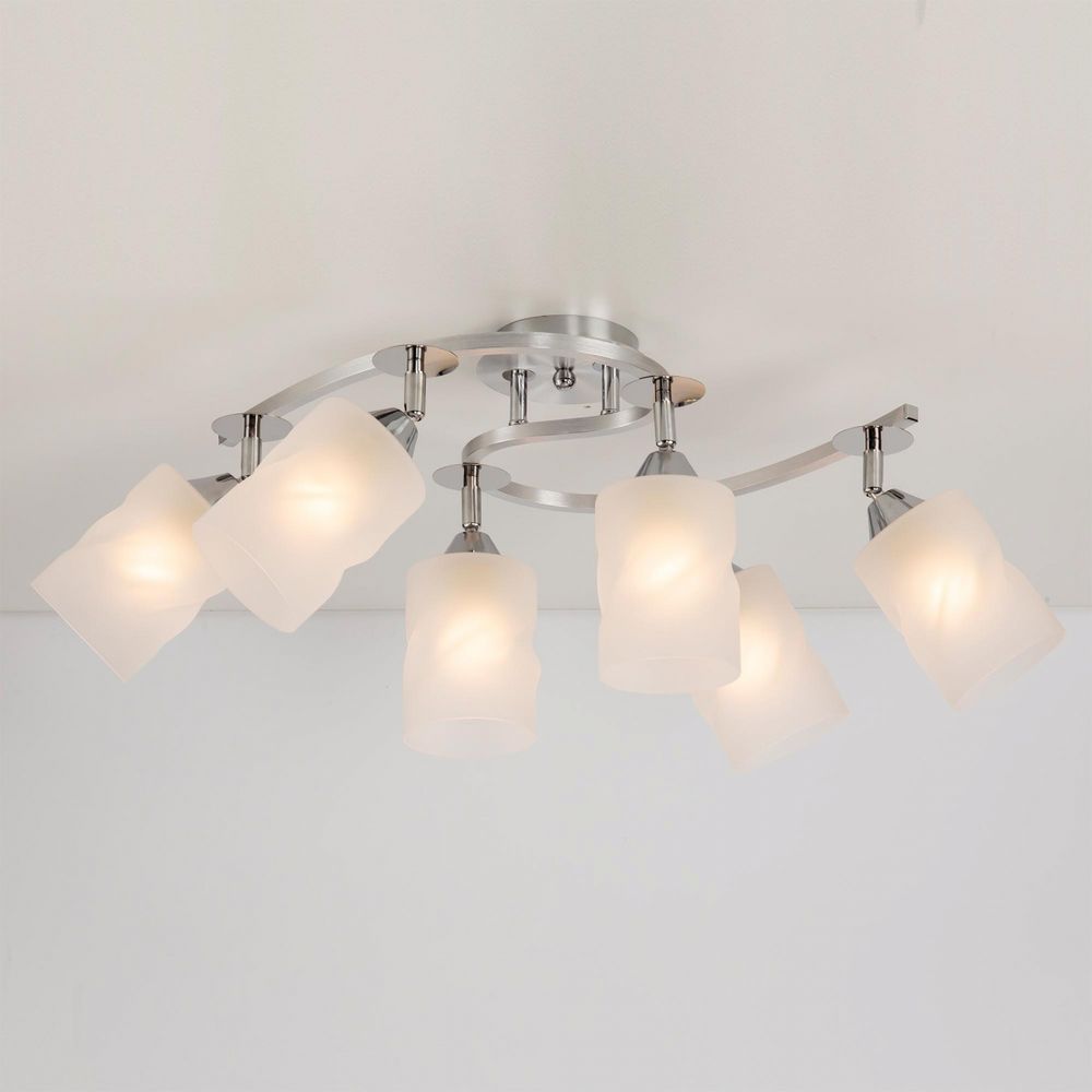 Citilux Сиерра CL119260 Люстра с поворотными плафонами Алюминий