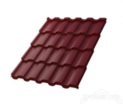 Профиль декоративный Монтерра-X 0,45мм VikingMP 3011-Коричнево- красный