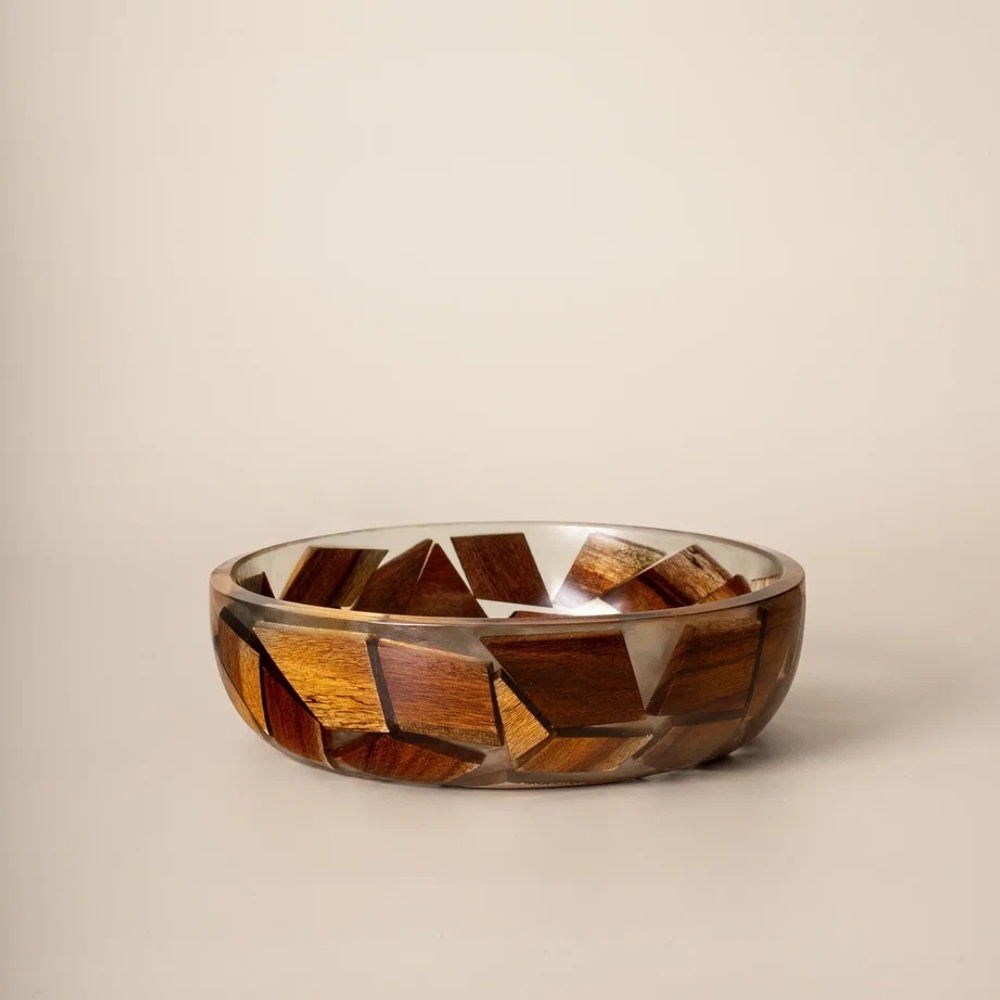 Салатница глубокая Дерево