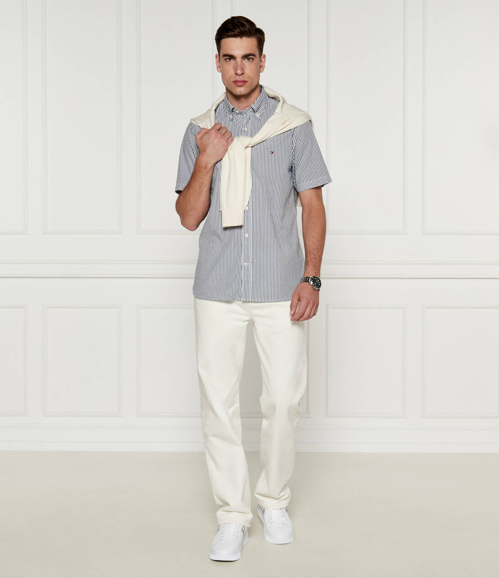 Рубашка Tommy Hilfiger - серый(MW0MW29207)