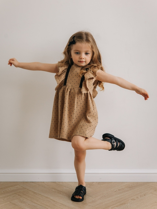 Платье "Бруния", Кофе