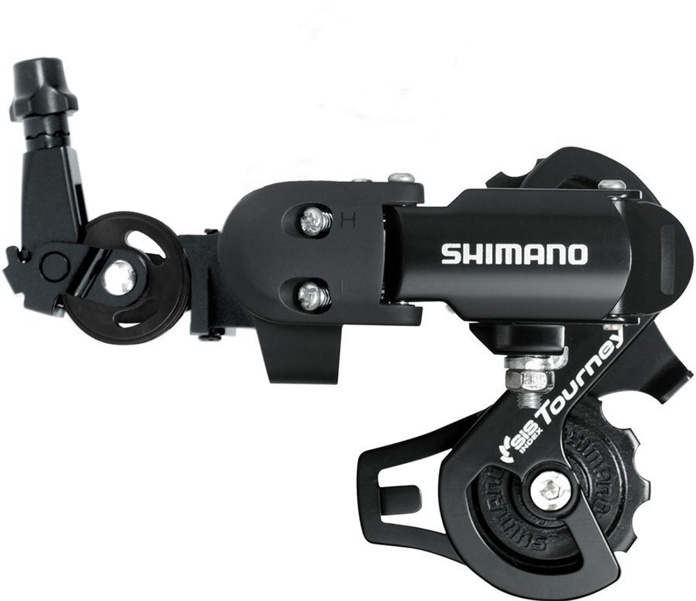 Переключатель задний Shimano Tourney, FT35, супер короткая лапка, 6/7 скоростей, крепление на петух, ARDFT35AD