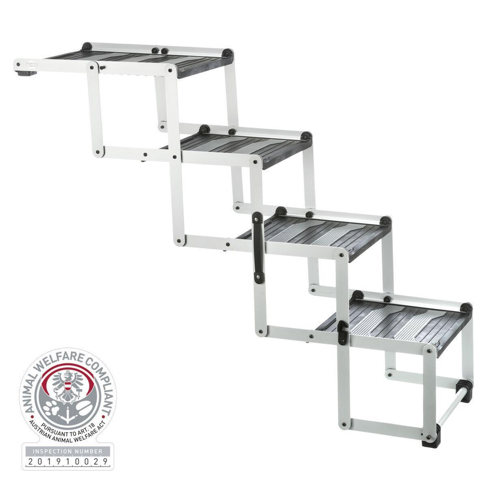Лестница для автомобиля Trixie 4-step Folding Steps, размер 160x37x70см.