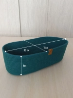 Корзина для хранения плетеная