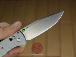 Нож Benchmade 535 Bugout G10 - серая рук., белый клинок 535G10GRST