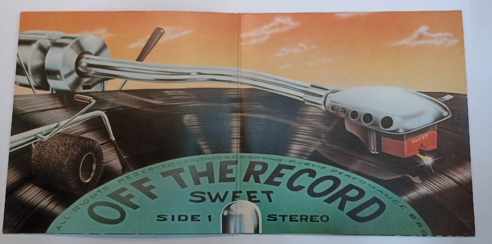 Винтажная виниловая пластинка Sweet Off The Record (Germany 1977)