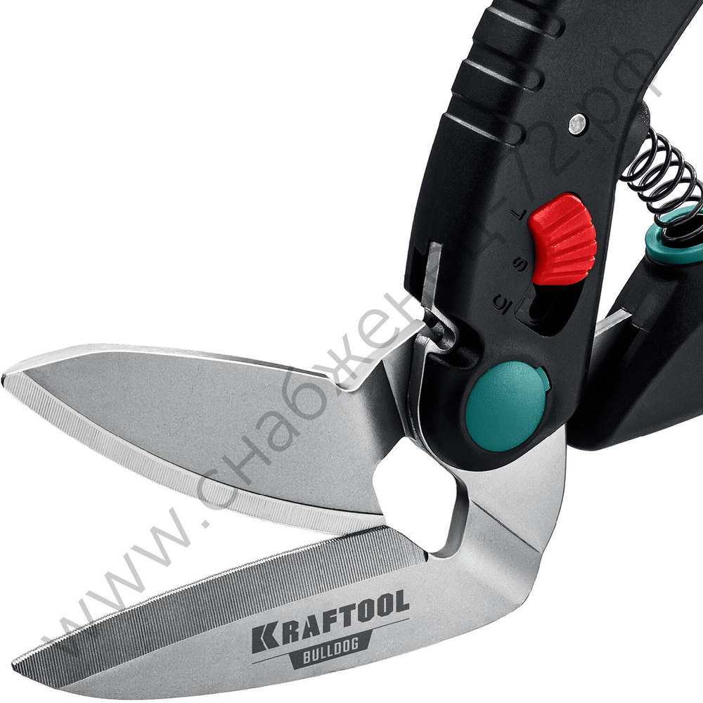 KRAFTOOL BULLDOG 250 мм, Многофункциональные прямые технические ножницы (23203)
