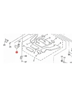 Крепеж капота для снегохода 83R771400000