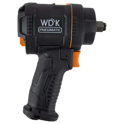 WDK-20425S Гайковерт пневматический ударный, композитный корпус, привод 1/2", 1200 Нм
