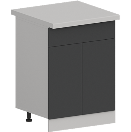 Кухня Модуль ШН1Я 601 Вотан / Графит Софт