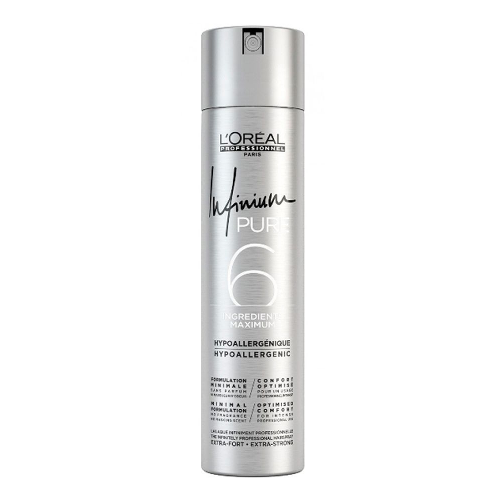 L&#39;Oréal Professionnel Infinium Pure: Лак для экстра-сильной фиксации (Extra Strong 4) 300 мл