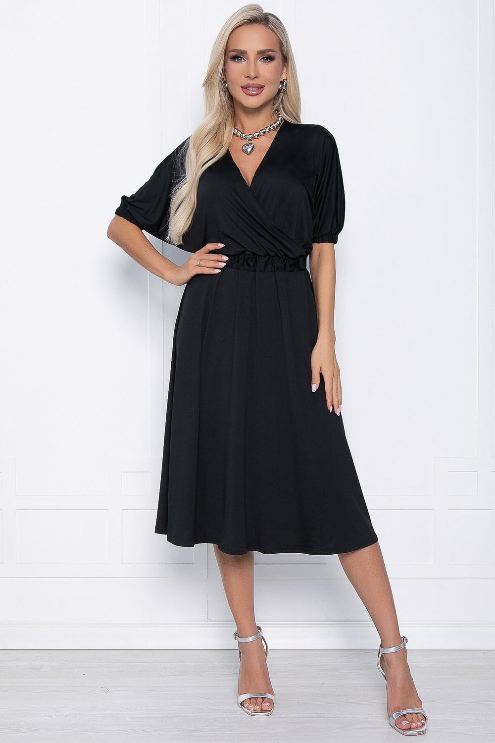 Платье Верушка (черное) П10393 LT Collection