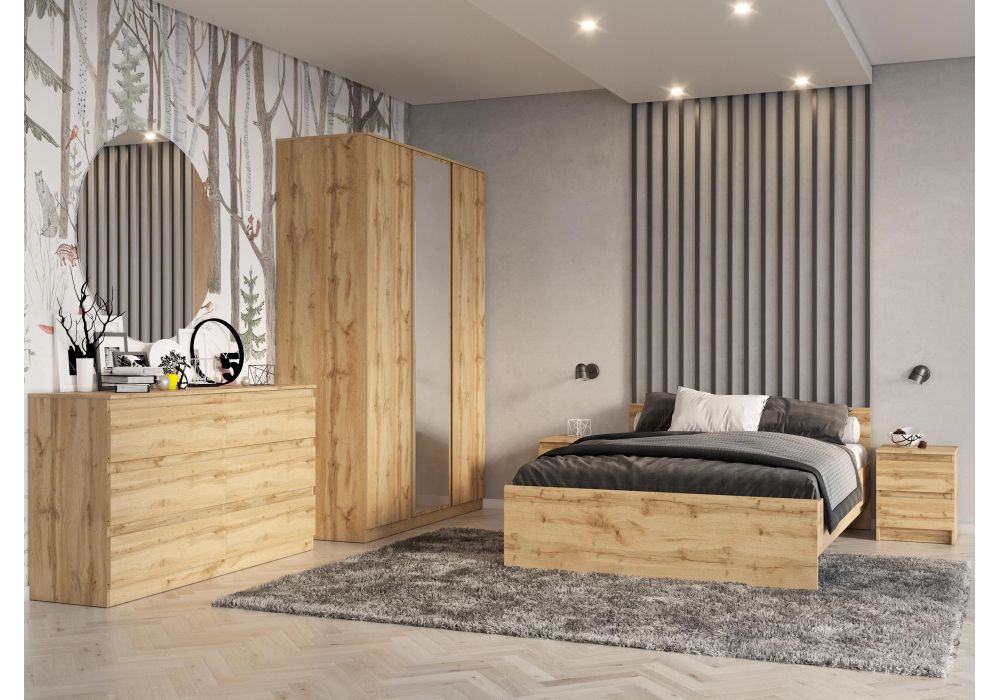 Комод Рунтроп Т-6 дуб вотан