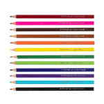 Карандаши цветные Yalong 12 цв., "Динозаврики" пластиковые, заточенные, трехгранные, грифель 3.0 мм, картон. уп., европодвес