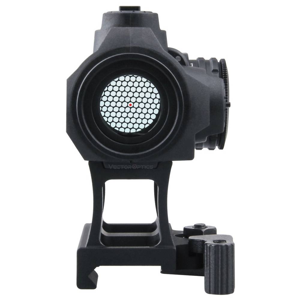 Коллиматорный прицел Vector Optics Maverick 1x22 MIL (закрытый, объектив 22мм, 3 МОА, метка точка, picatinny/weaver, IPХ4)