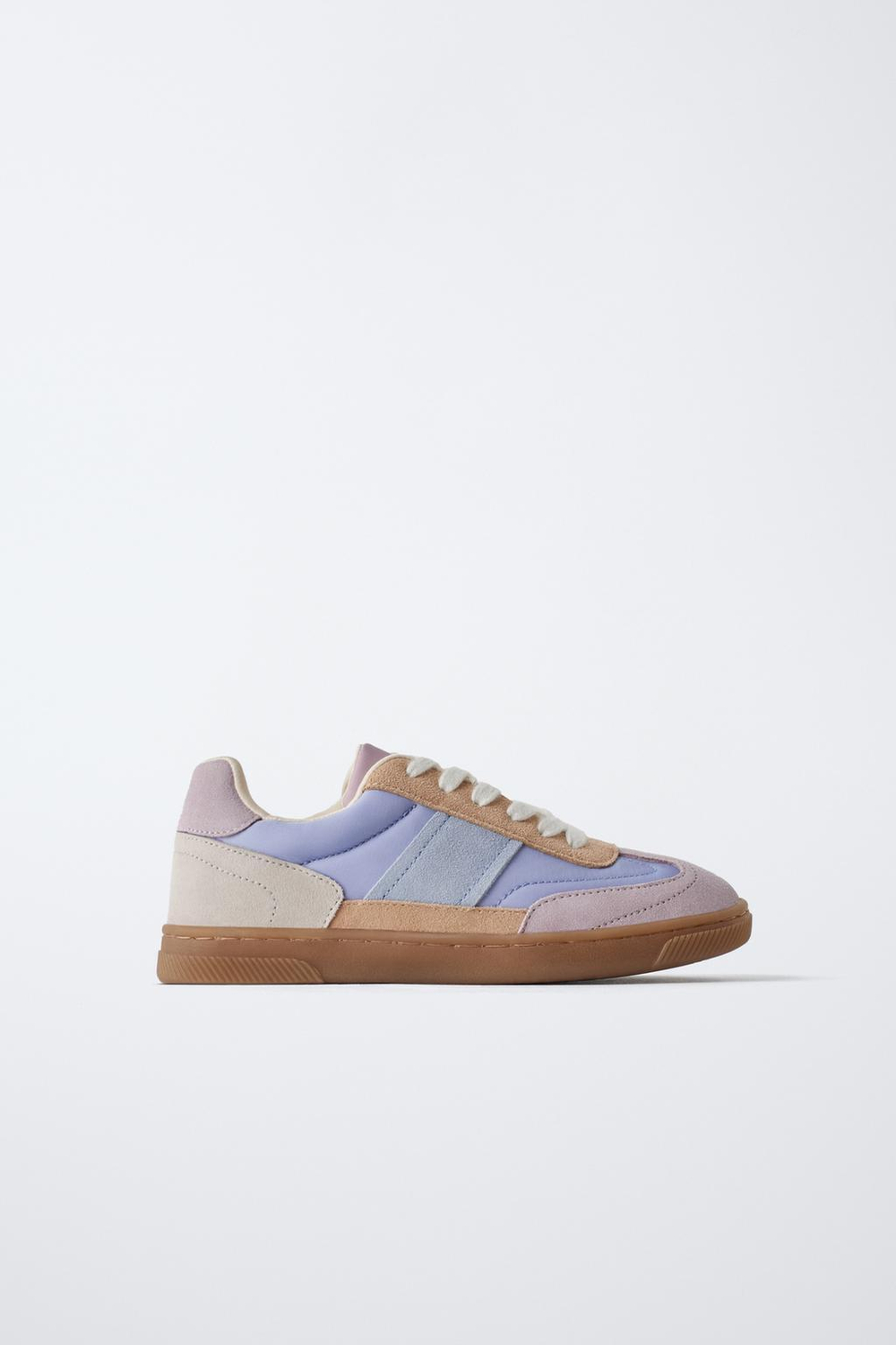 ZARA КРОССОВКИ С ДЕТАЛЯМИ РАЗНЫХ ЦВЕТОВ, РАЗНОЦВЕТНЫЙ