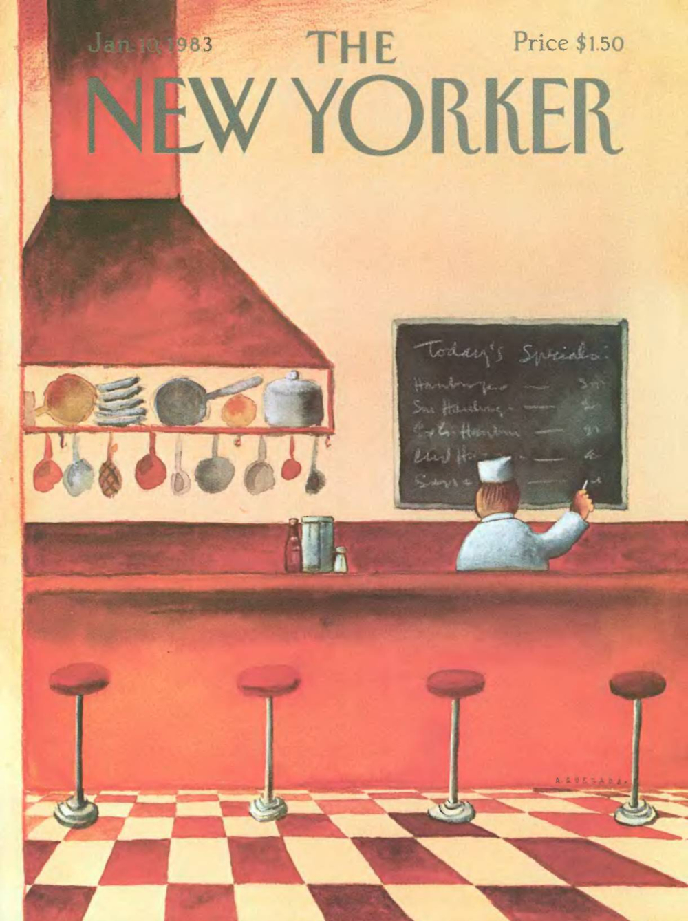 Журнал The New Yorker 10-01-1983