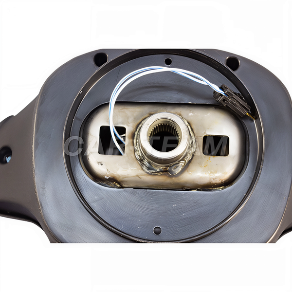 Руль "Барс" в экокоже со вставками черный лак на Лада Приора, Гранта, Калина 2, ВАЗ 2110-12 с европанелью