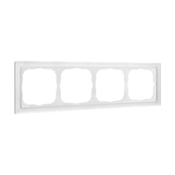 Рамка 4-м ArtGallery Pure органич. стекло бел. SE GAL320104