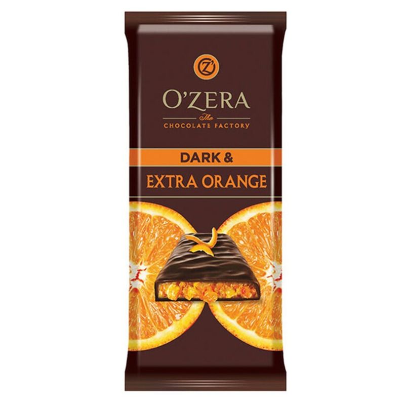 Батончик KDV Ozera Dark&Extra Orange 40 гр. 15 кор