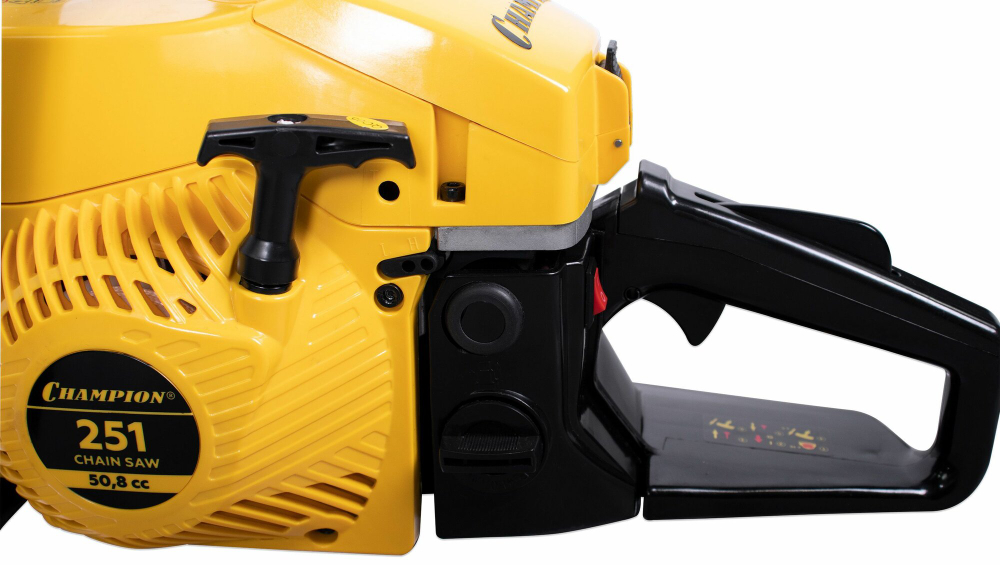 Бензопила CHAMPION 251-18"-0,325-1,5-72 (2,3кВт 50,8см³ легкий старт 5,6кг)