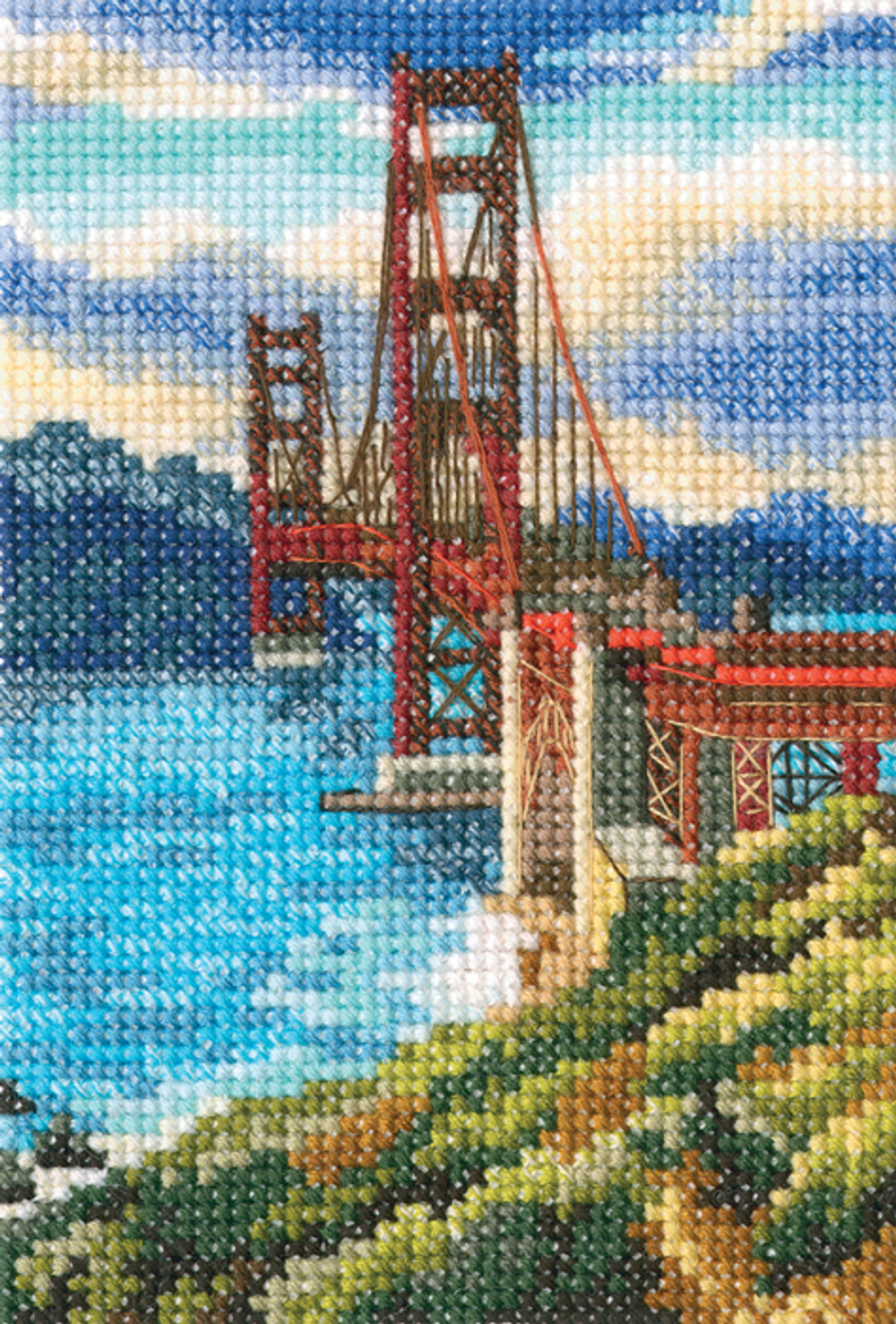 Коллекция:	Пейзаж¶Название по-английски:	Golden Gate Bridge¶Название по-русски:	Мост Золотые ворота¶