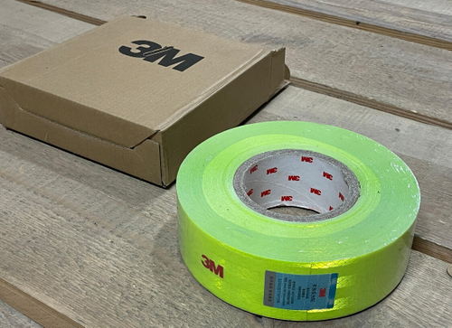 Лента (Салатовая) для контурной маркировки жестких бортов, самоклеящаяся, салатовый, 50 мм х 45 пог. м.  (1 шт. / рулон)