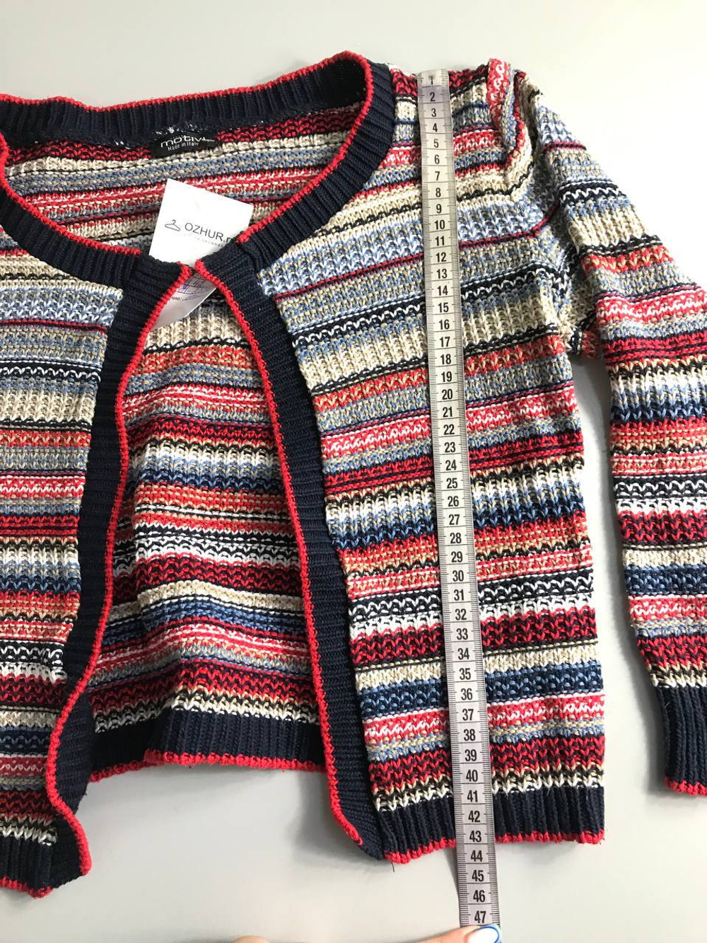 Жакет Motivi вязаный, визуально на 42 размер