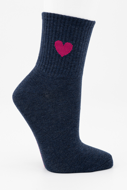 С975 Темно-синий меланж носки унисекс