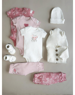 Подарочный набор из 8 предметов, Розовый