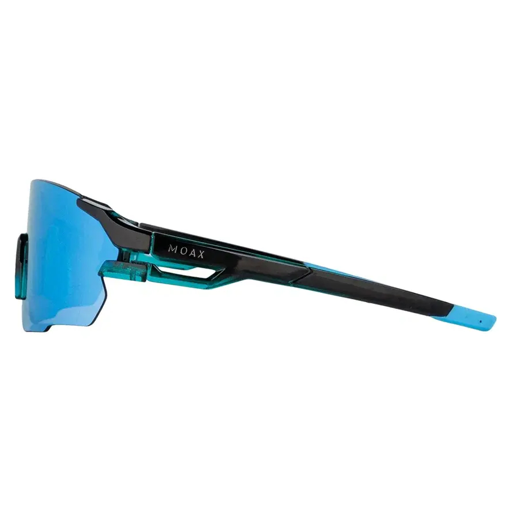 Очки с/з MOAX LAUF синий/голубой/фиолетовый