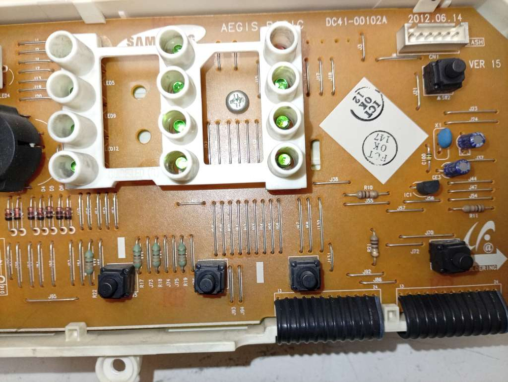 WF8500NMW/YLP кт25 Электронный модуль для стиральной машины Samsung DC92-00523D б/у