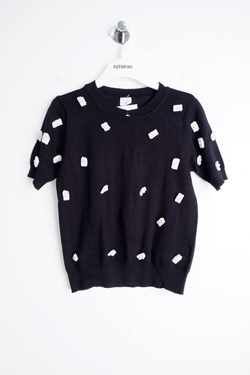 Джемпер с декором, визуально на 9/10 лет