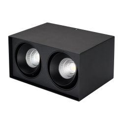 Светильник SP-CUBUS-S100x200BK-2x11W Day White 40deg (Arlight, IP20 Металл, 3 года) 023086