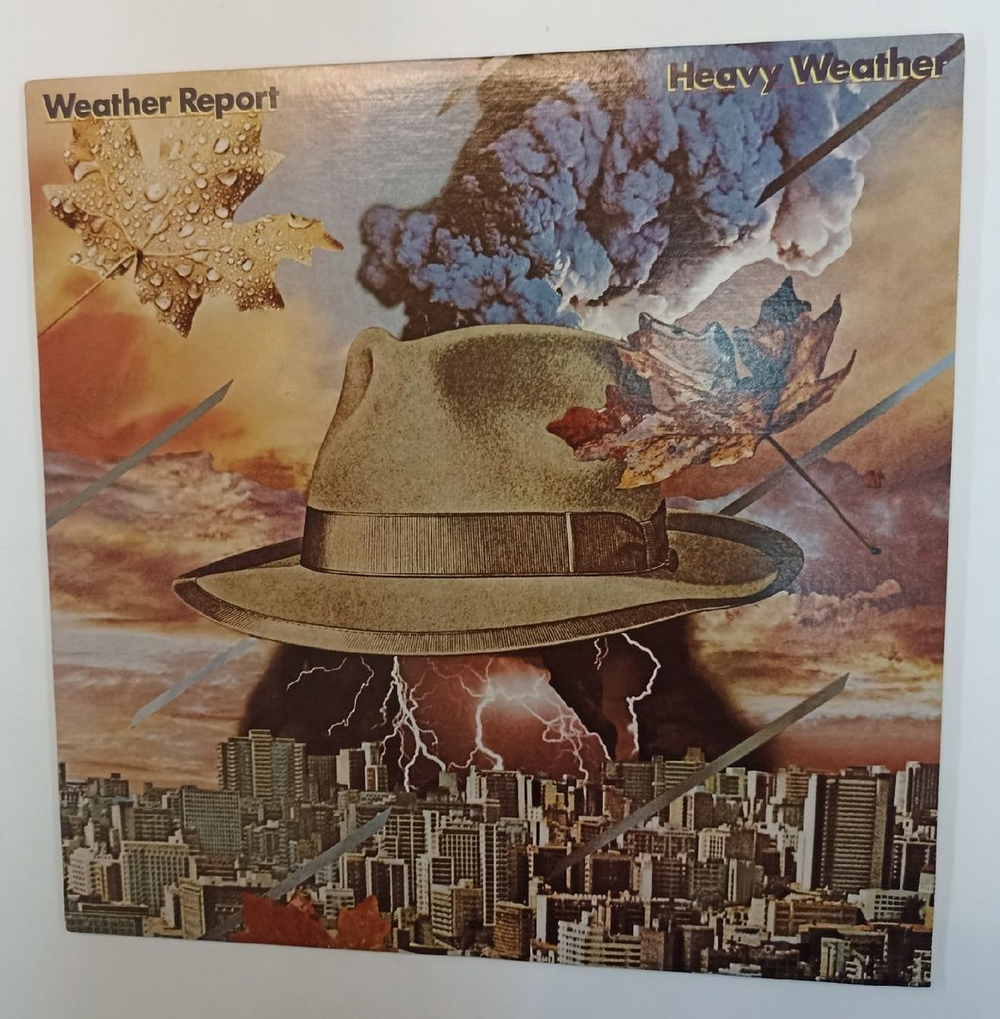 Винтажная виниловая пластинка Weather Report Heavy Weather (Japan 1977)