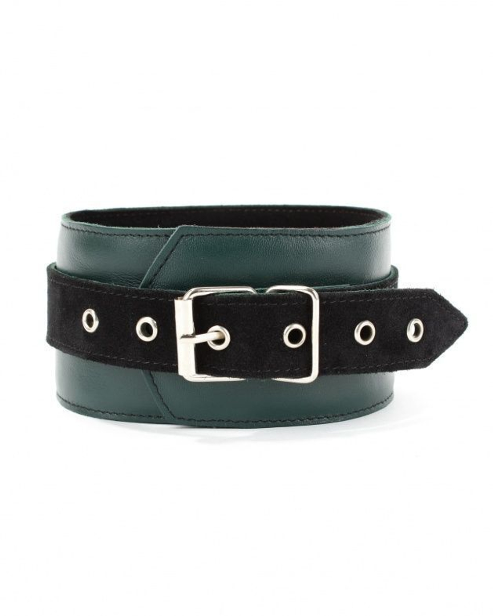 Изумрудный ошейник Emerald Collar On The Strap (Цвет: изумрудный)