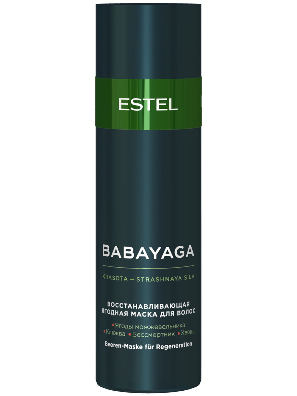 Восстанавливающая ягодная маска для волос BABAYAGA by ESTEL, 200 мл