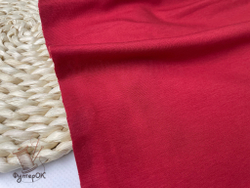 Кулирка с лайкрой ТЕМНО-КРАСНАЯ