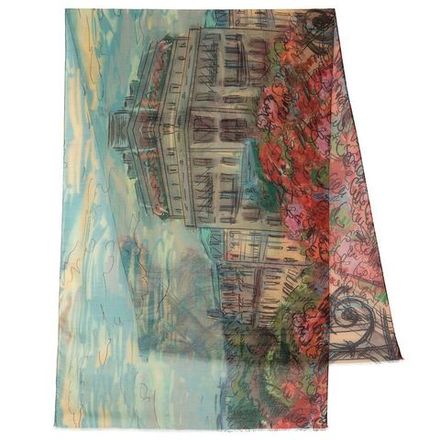 Павловопосадский палантин 10744-11