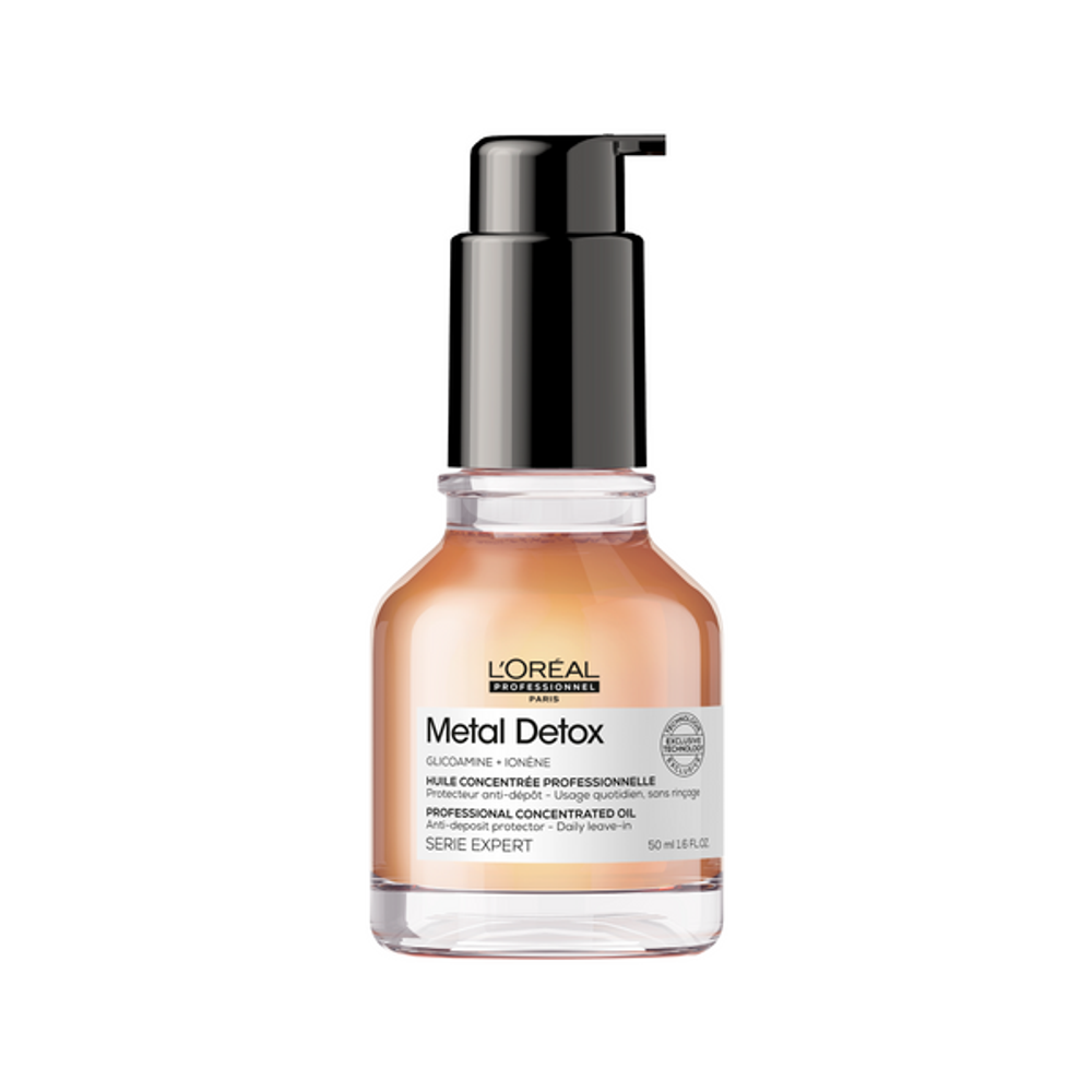 L'Oreal Professionnel Metal Detox масло-концентрат против ломкости волос, 50 мл .