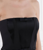 Сатиновое платье Elisabetta Franchi - черный(AB62742E2)