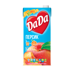 Сок Да Да Персик 1.9 л