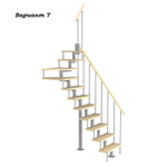 Модульная малогабаритная лестница Компакт 2475-2700