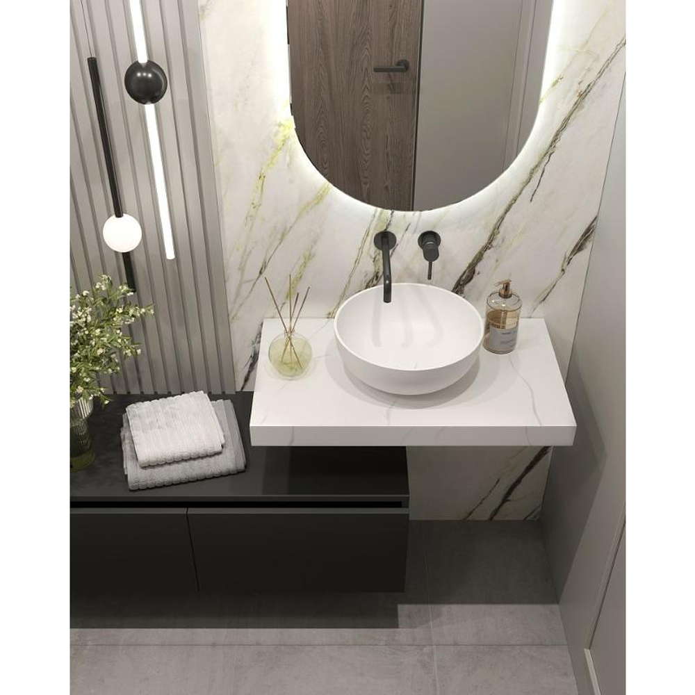 Столешница под раковину Boheme Armadi Art Flat 80 869-080-CLCT, CALACATTA