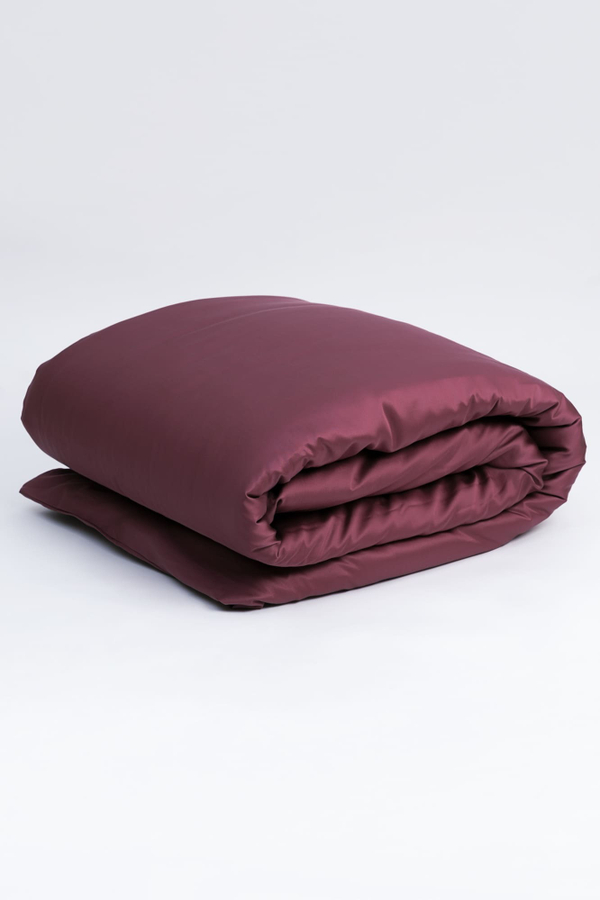 Пододеяльник 160x220 German Grass Purple Brilliant бордовый Бордовый
