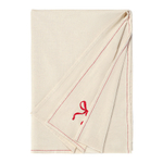 Скатерть fancy bows бежевого цвета из коллекции essential, 180х240 см