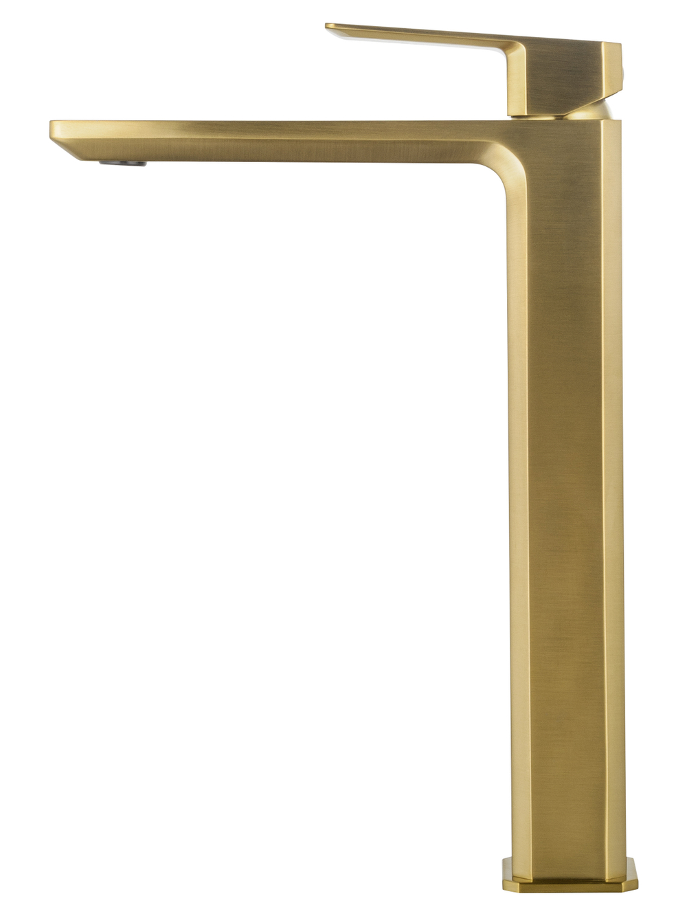 Смеситель для раковины высокий WONZON & WOGHAND DIAMOND, Брашированное золото (WW-88239011-BG)