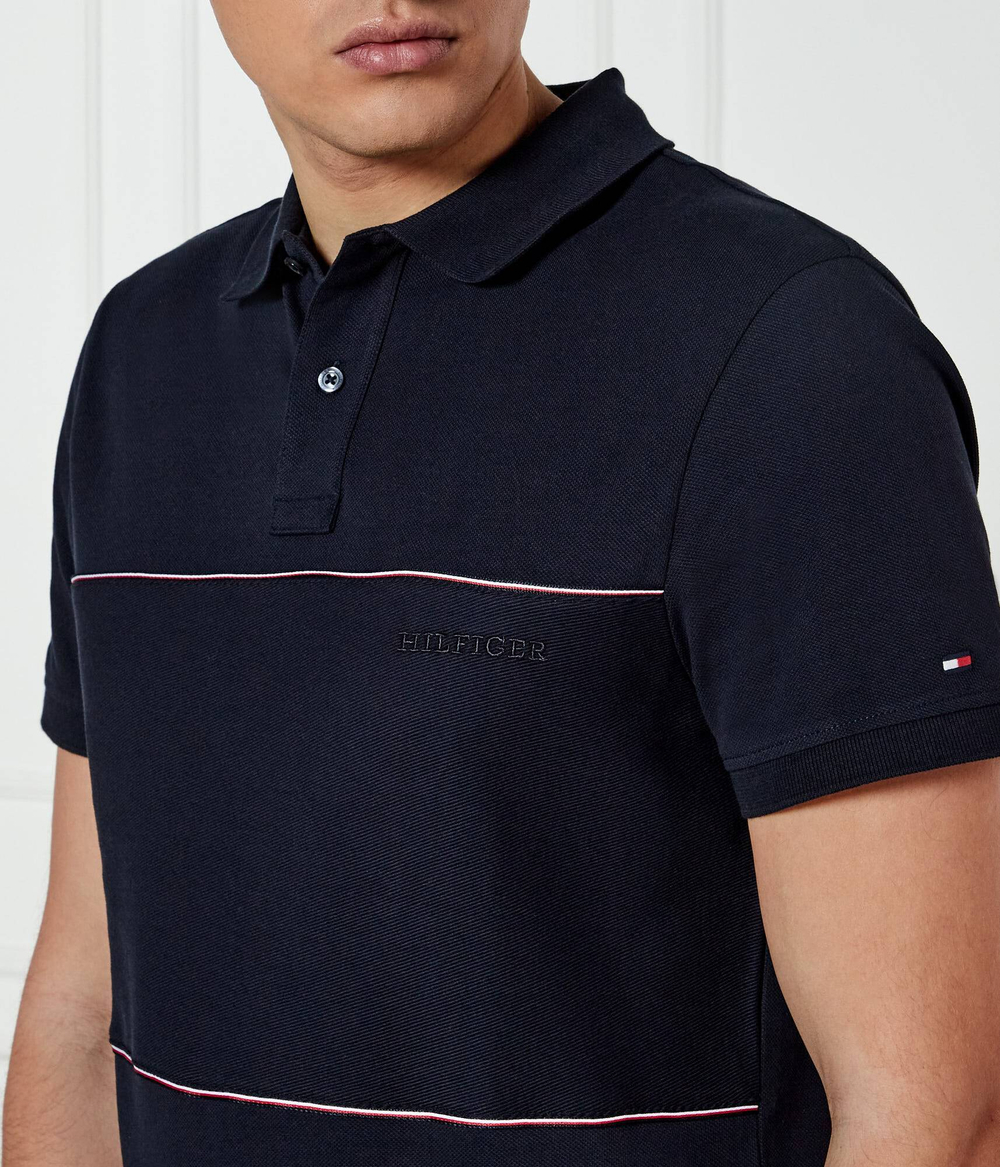 Поло Tommy Hilfiger - темно-синий(MW0MW38125)